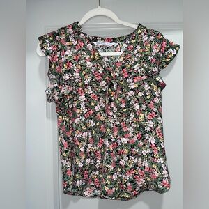 Zara Multicolor Floral Top